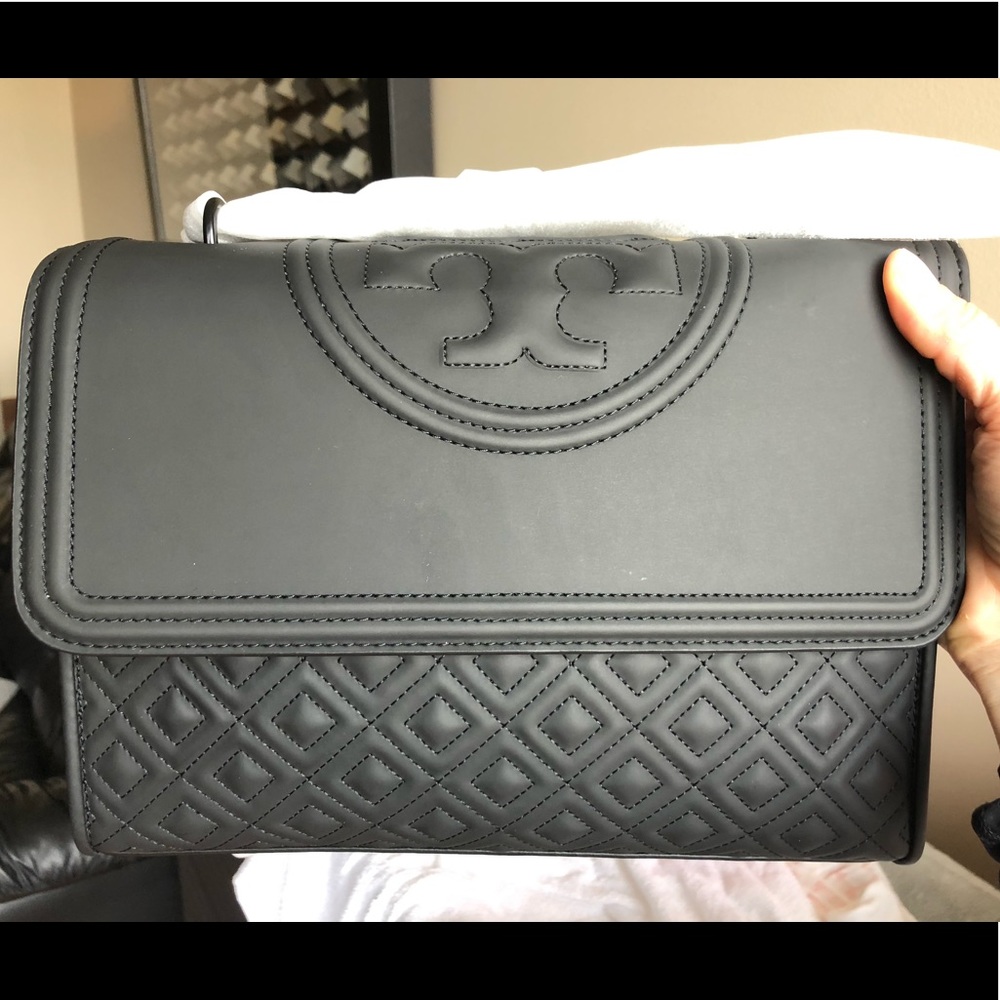 SOLD! NWT! Tory Burch Large Matte Fleming